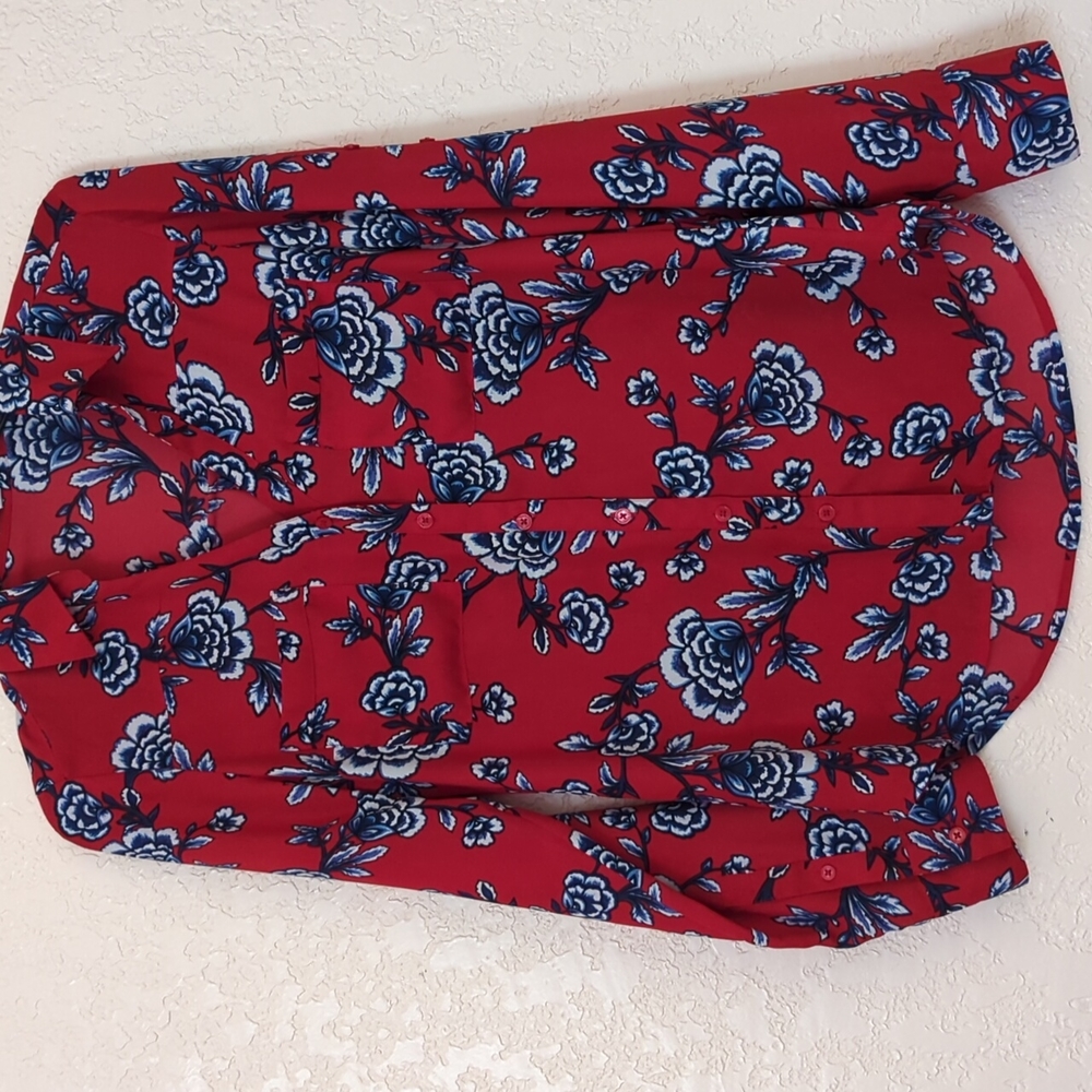 Women's Express Portofino Slim Fit Shirt Size XS